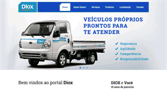 Desktop Screenshot of diox.com.br